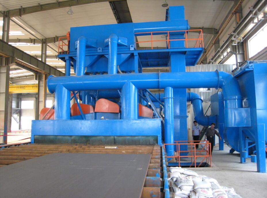 江蘇輥道通過(guò)式拋丸機(jī)的應(yīng)用特點(diǎn)是怎樣的？